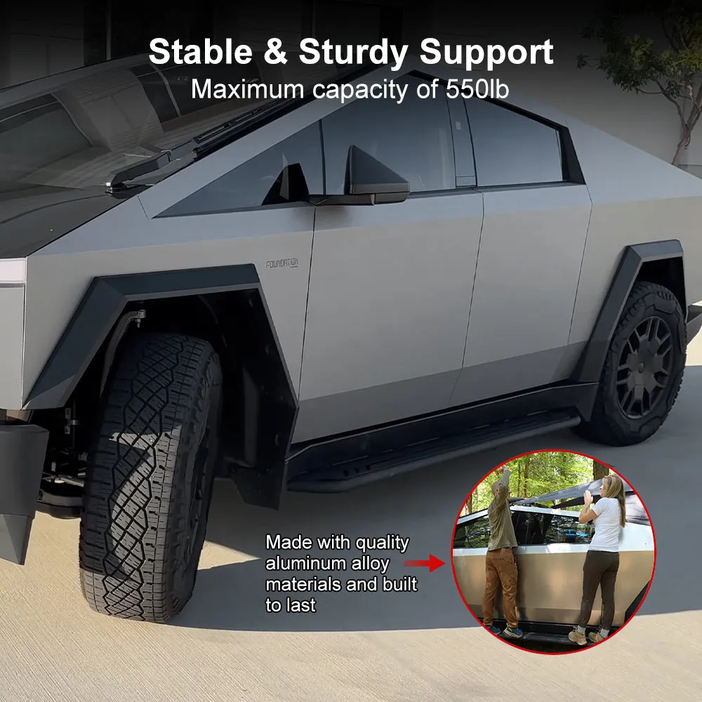 Tesla Cybertruck Running Boards Side Steps Cybertruck Exterior Accessories EVBASE