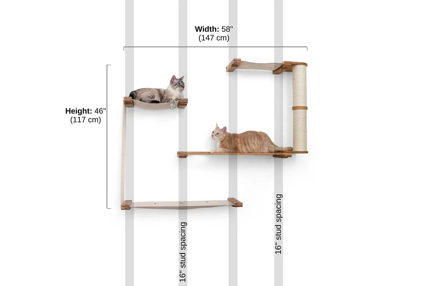 The Dakota Cat Condo (Cat Scratcher Lounger)