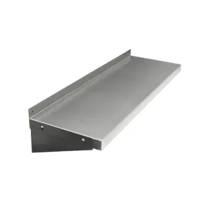 Thorinox TWSS-1424-SS 14" x 24" 18 Gauge Stainless Steel Wall Mount Shelf