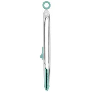 Tovolo Tip Top Tongs - Aqua