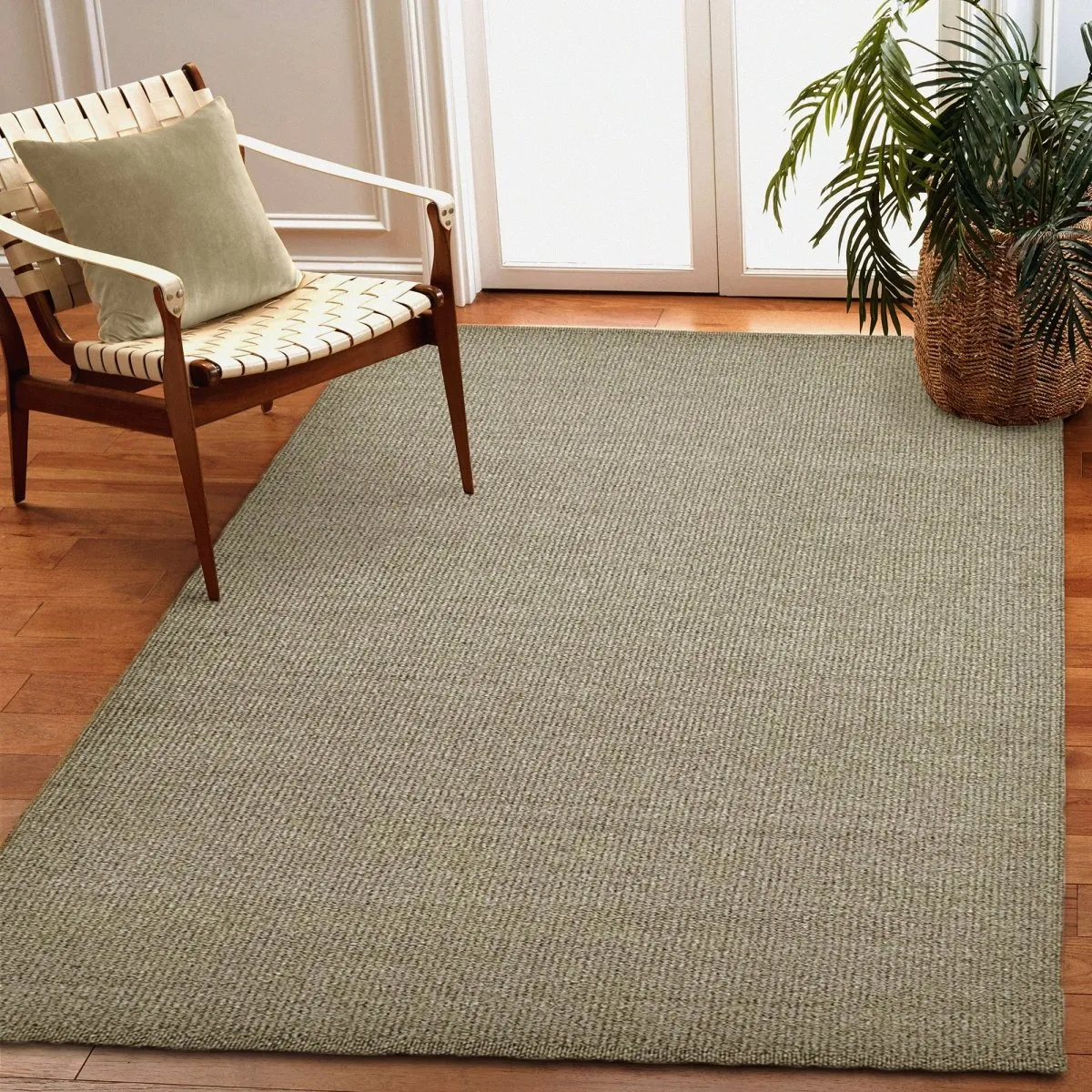 Trans-Ocean AVALON Indoor/Outdoor Power Loomed Polypropylene Durable Area Rug  - Grey