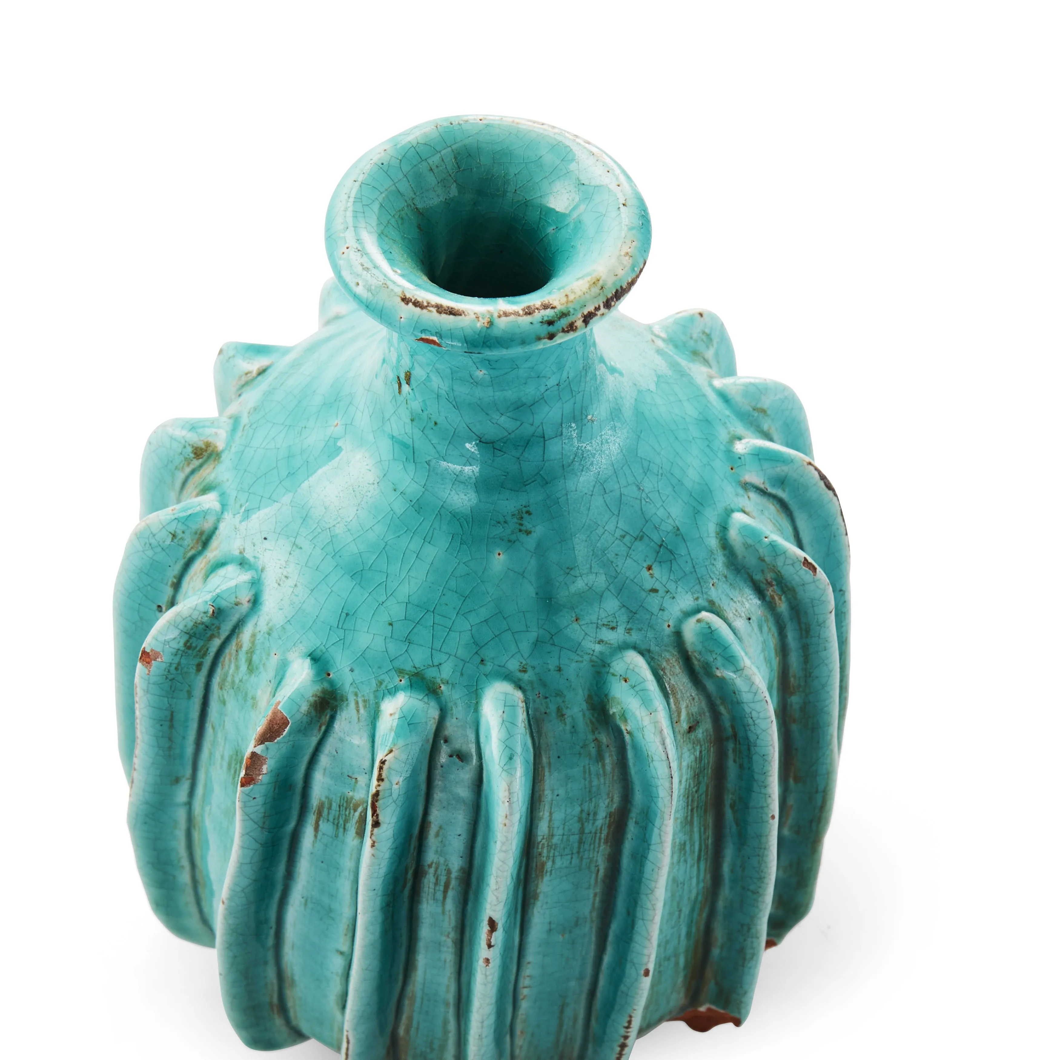 Turquoise Ceramic Vases