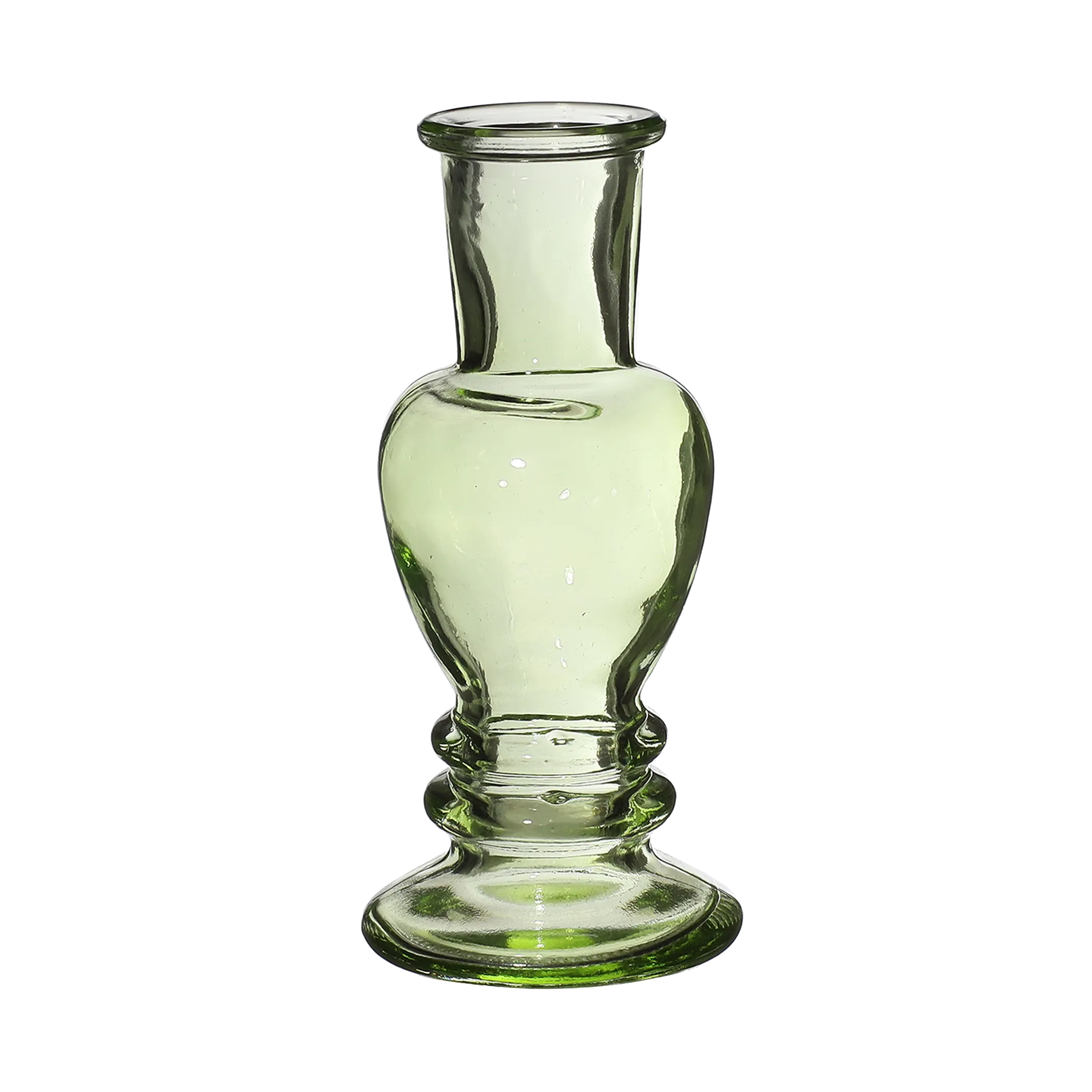 VENICE VASE CANDLE 11.5cm GREEN