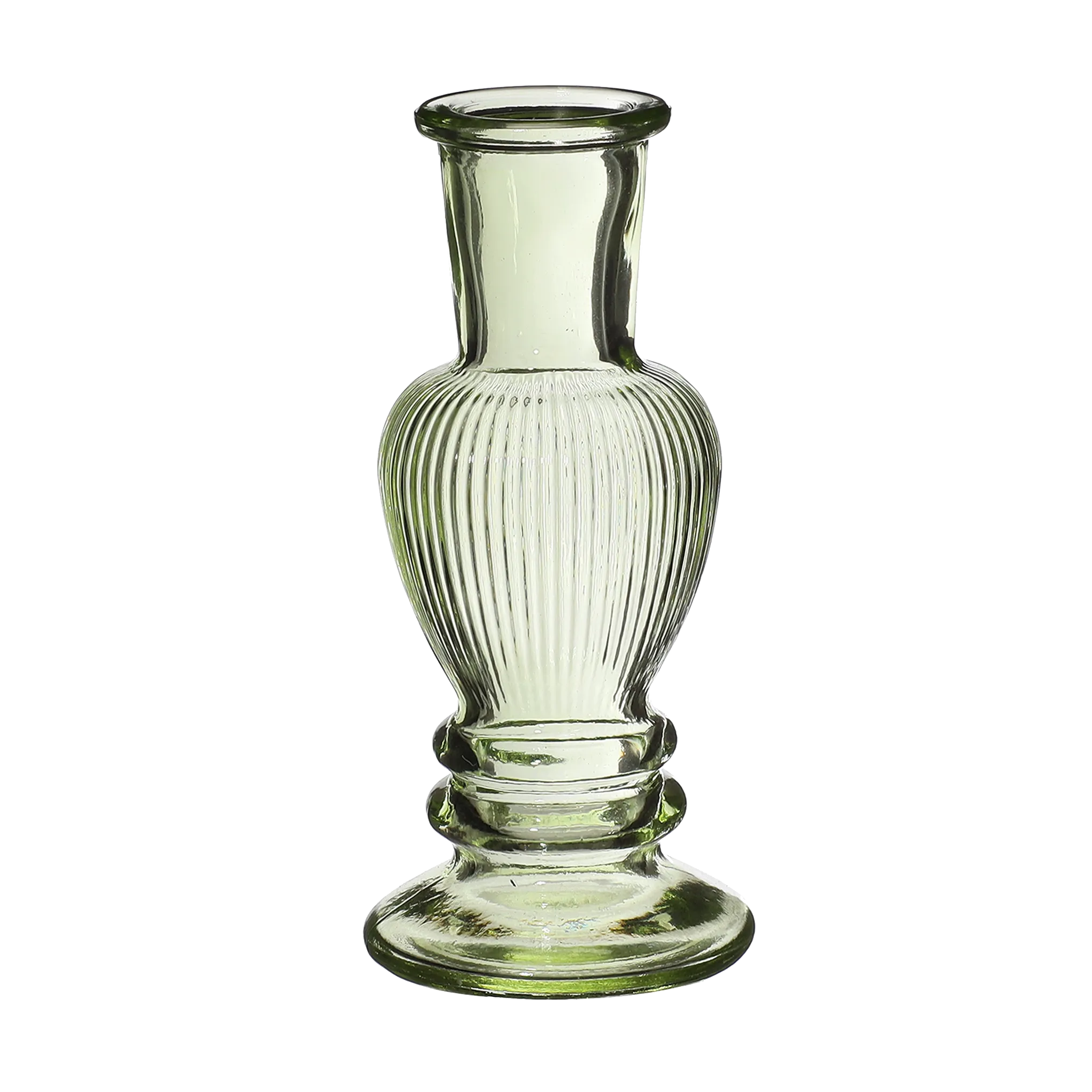 VENICE VASE CANDLE 11.5cm GREEN