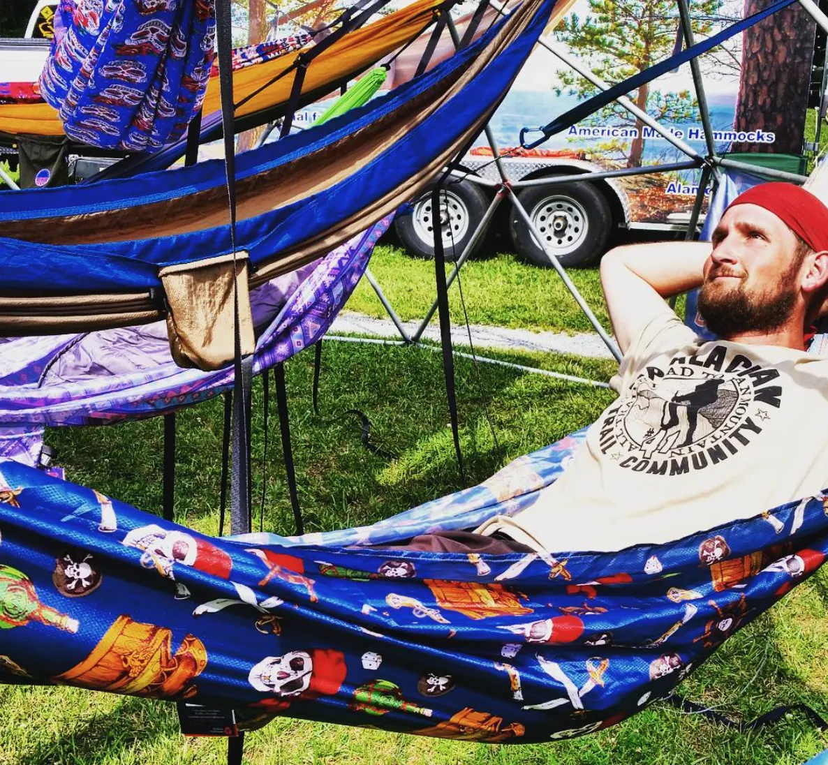 Vista Hammock (Lumber Jack Plaid)