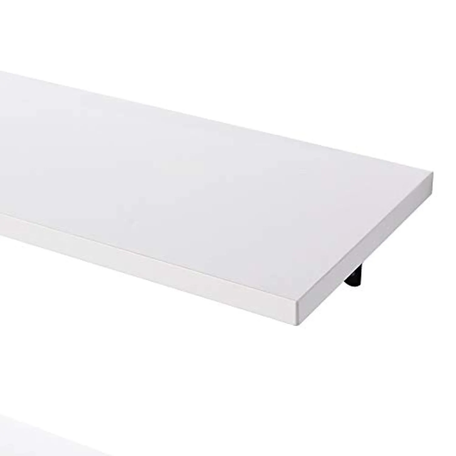 Wall Mounted Floating Shelves, Set of 2, Display Ledge, Storage Rack for Room/Kitchen/Office - White