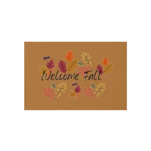 welcome fall Outdoor Rug