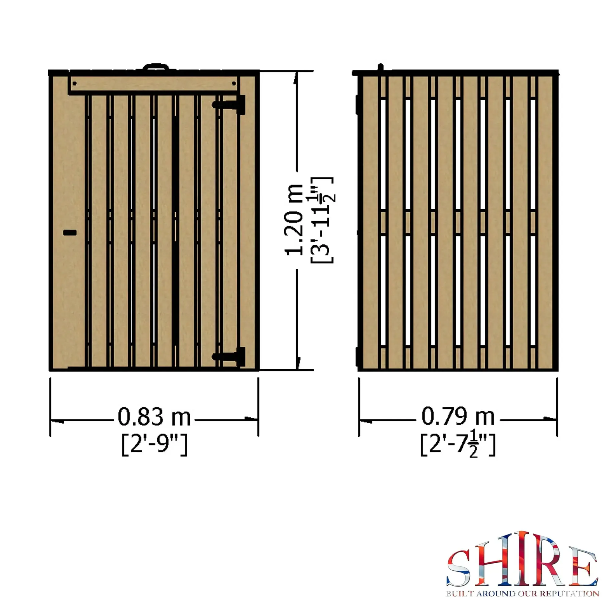 Wheelie Bin Store / Hide - SPECIAL OFFER - 10% OFF