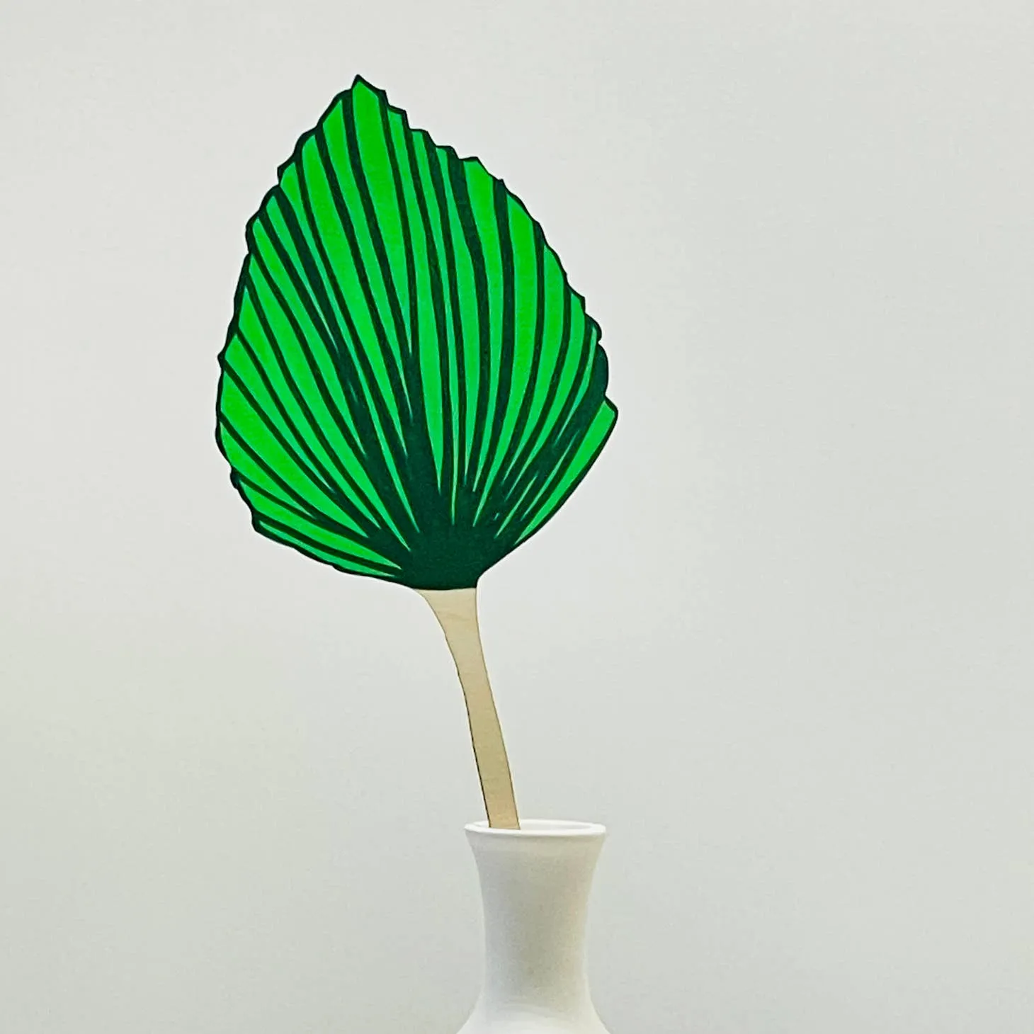 Wooden Fan Palm Spear Forever Flower