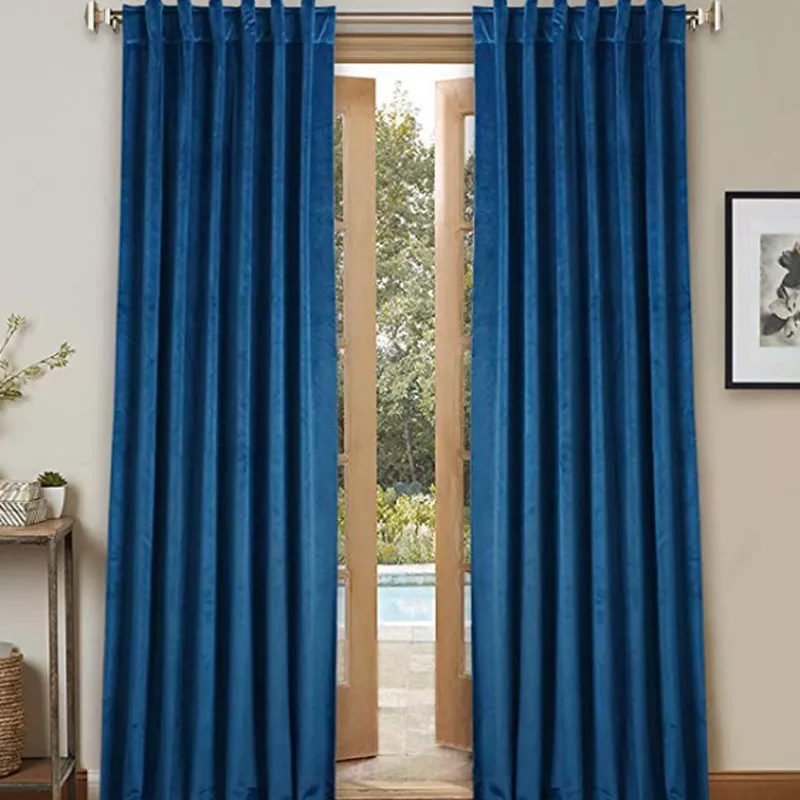 Zade Velvet Curtain 52 x 120