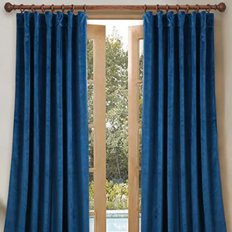 Zade Velvet Curtain 52 x 120