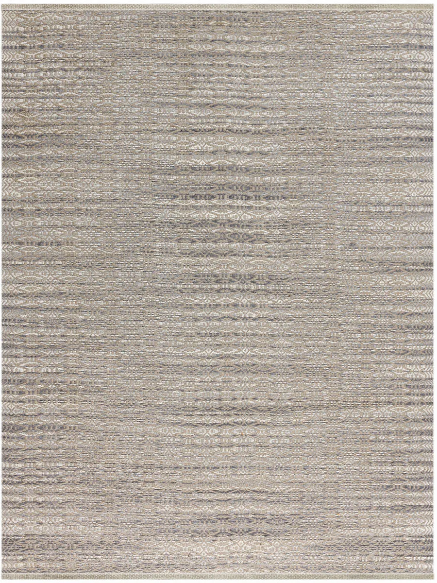 Zola Farmhouse Gray Flat-Weave Rug 2'x3'